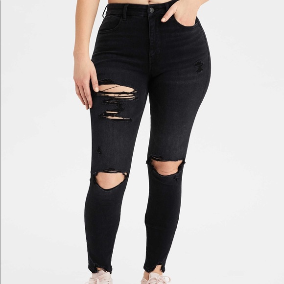 American Eagle Outfitters Denim - American Eagle Black Hi-Rise Jegging SZ 2
